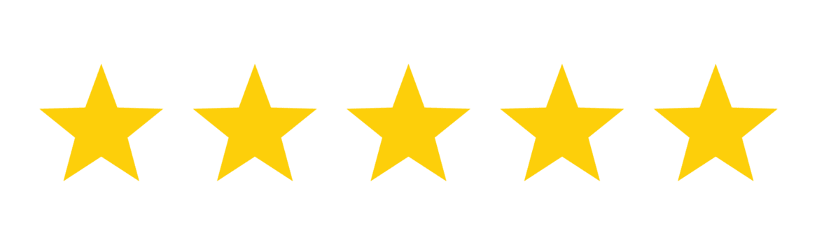five stars icon - KEMP Marketingbureau